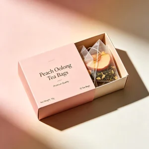 OEM ODM Tea Bags Factory Direct Support Dropshipping Customizable Peach Oolong Tea Bags