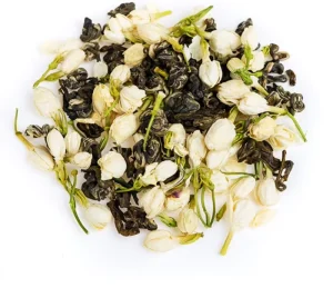 OEM Organic Customized Tea Jasmine Green Tea Blended Flavored Loose Leaf Fruit Tea