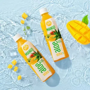 OEM Original Mango Pomegranate Flavor Aloe Vera Juice Drink with Real Pulp