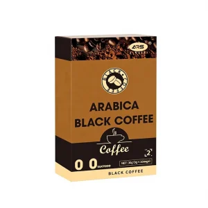 OEM Powder Arabica Black Coffee Sucrose Instant