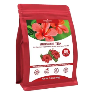 OEM Private Label Immunity Booster Herbal Tea Dark Tea with Echinacea and Hibiscus Flower Tea Bag