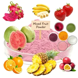 OEM Private Label Mixed Fruit Vegetable Powder Spray Freeze Dried Mixed Berry Juice Powder Raw Material
