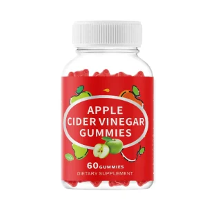 OEM Vegan Organic Apple Cider Vinegar Gummy Bears Keto ACV Gummies Ginger Extract Apple Cider Vinegar Gummies