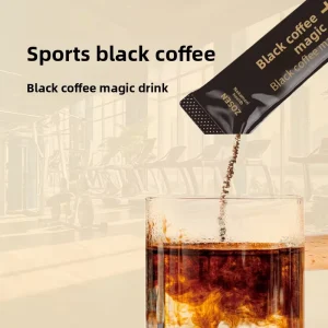 OEM Zero Sugar 3 in 1 Arabica Coffee Drink Added Pear Cactus Extract Zero Fat & Refreshing