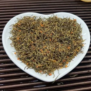 Oolong Osmanthus Tea Fresh Buds Delicate Layered Taste Loose Leaf Black Tea