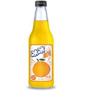 Orange Juice Soda SPARKLINK Juice Drink 300ml Pack of 20 Glass Bottle Factory Price
