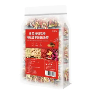 Organic Angelica Astragalus Ginger Red Date Soup Black Sugar Beauty Menstrual Handcrafted 10g Herbal Tea Bags 10 Bags