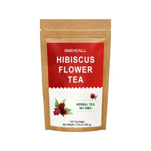 Organic Beauty Hibiscus Flower Herbal Tea Bags 100 Bags Customizable Flavor & Formula Top Grade