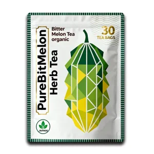 Organic Bitter Melon Tea Dried Slices Loose Tea in Box Natural Flavour No Additives Bulk