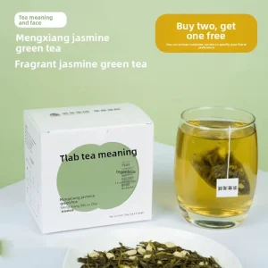 Organic Blended Health Tea Jasmine Green Tea Richly Fragrant Long Steeping Tea Bags