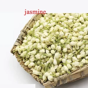 Organic Chinese Jasmine Buds Herbal Tea Blended Health Tea in Bulk Bag Packaging Certified Organic