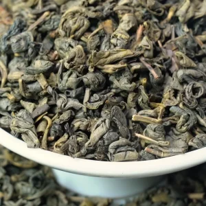 Organic Green Tea Bulk Handmade Superior Gunpowder Quality Chinese Health Tea Slimming Sachet Bottle Cup Packaging