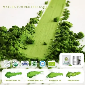 Organic Green Tea for Beverages Slimming Green Tea Ceremonial Grade Matcha