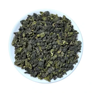 Organic Handcrafted Oolong Tea Emerald Hemispherical Appearance Deep Gold Cup Gardenia Honey Aroma Fresh Sweet Woody Bulk New