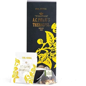 Organic Herbal Flavored Tea Bags Flower Fruit Tea Licorice Mint Apple Slices Lemongrass Liver protecting 25 Bags Box Packaging