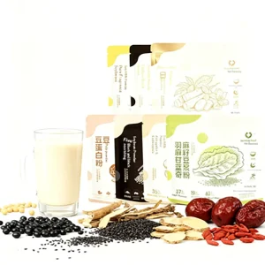Organic Instant Soy Milk Powder Individually Packaged Sachet Instant Soybean Milk Powder