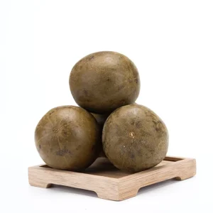 Organic Luo Han Guo Tea Dry Siraitia Grosvenorii Fruit for Slimming Raw and Health Focused Packaged in a Bag