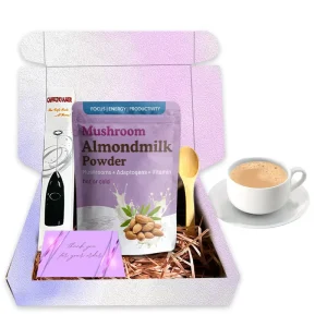 Organic Mushroom and Almond Milk Powder Kit Plant Extract Supplement