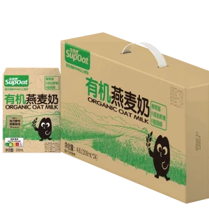 Organic Oat Milk Sugar Free 0 Added Sucrose Plant Base 0 Cholesterol Breakfast Milk