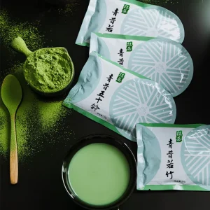 Organic Premium Ceremonial Grade Handmade Instant Longjing 43 Matcha Green Tea 50g Bag Pack Healthy Slimming Tea Powder