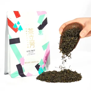 Organic Slimming Health Gardenia Green Tea Anhui Base Pearl Blossoms Blended 500g Bag Packaging Rich Scent
