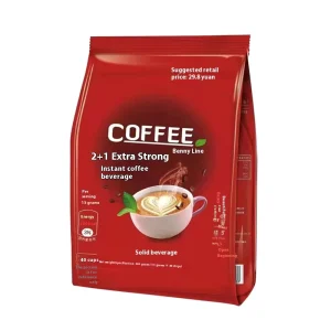 Original Flavor Silky Three in One Latte Instant Coffee Powder Sweet Taste Factory Direct Bag Packaging