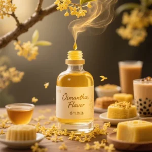Osmanthus Flavored Beverage Ingredients 100% Pure Fruit Juice Flavor for Milk & Liquid Candy Production Food Flavor Oils