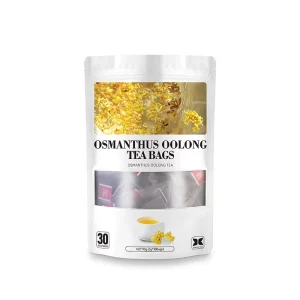 Osmanthus Oolong Green Tea Flavors Tea Skin Whitening Beauty Digestion Lung Detox Sweet Pick me up Bags Osmanthus Oolong Tea