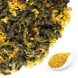 Osmanthus Oolong Tea Flavored Tea Milky Flower Tea Bulk lego Design ODM OEM
