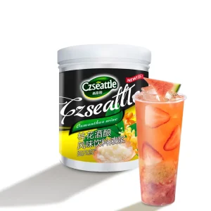 Osmanthus Wine Brewing Flavored Drink & Beverage Osmanthus Sauce Concentrate for Bubble Tea Store Special Sauce