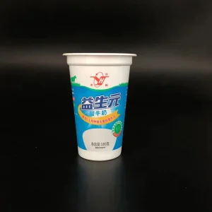 PP Yogurt Cup with Lid Eco Friendly Disposable Yogurt Cups