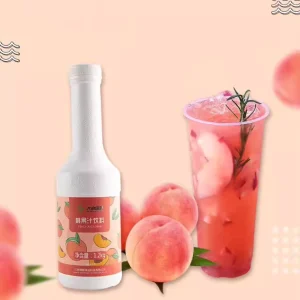 Peach Compound Syrup Peach Concentrate Juice Nature Flavor for Soft Drinks Bubble Tea Drinks