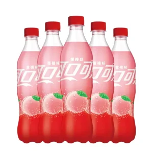 Peach Flavored Soft Drink 500ml Cola Drink