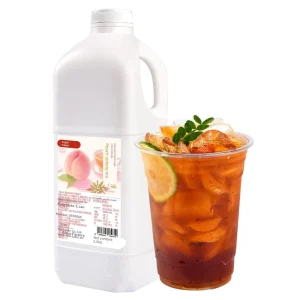 Peach Oolong Flavored Fruit Juice Concentrate for Easy Mixed Drinks DIY Iced Tea and Refreshing Beverages