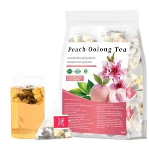 Peach Oolong Tea Bag Natural Fruit Flavored Oolong Tea Aromatic Refreshing Daily Leisure Tea Suitable for Daily Drinking