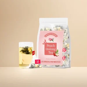 Peach Oolong Tea Bags OEM ODM Private Label Herbal Tea Manufacturer Natural Peach Flavor Bulk Supply for Brands