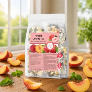 Peach Oolong Tea Comes in 30 Bags Supporting Digestion Vitality Refreshing and Fragrant Bulk Supply