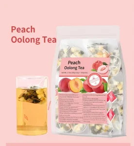 Peach Oolong Tea Delicious Apple Dried Peach Oolong Tea Independent Adult Tea Bag Supplier