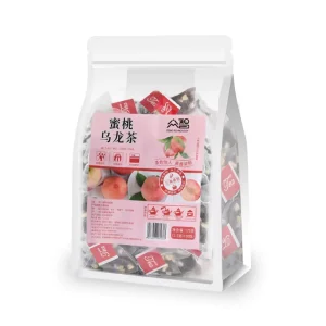 Peach Oolong Tea Flavorful Independent Tea Bag Healthy Agency Scented Tea Combination
