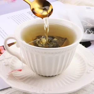 Peach oolong tea white peach osmanthus grape coconut flavored tea