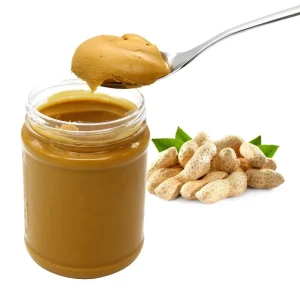 Peanut Butter in Glass Jar
