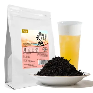Pearl Milk Oolong Tea Drinks 500g bag Fresh Milk Boba Bubble Tea YanYun DaHongPao Tea YUN QI Brand Level One