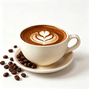 Personalized Wide Mouth Ceramic Mug 470ml European Style Coffee Cup Set for Barista Home