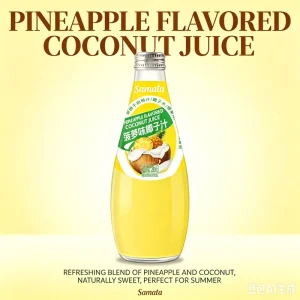 Pineapple Coconut Milk Drink 290ml Fresh Coconut Factory Outlet