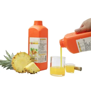 Pineapple Flavor Concentrated Fruit Juice Syrup Pearl Tea Shop
