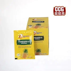 Pineapple Flavor Instant Drink Powder 6g Sachet Packaging Fruit Beverage Manufacturer
