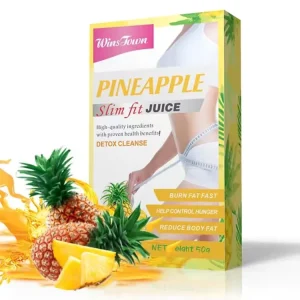 Pineapple Fruit Juice Powder Instant Drinking Slimming Detox Pineapple Kiwi Lemon Slim Juice Tea