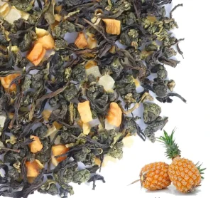 Pineapple Oolong Tea With Flower And Fruit Fragrance Blending Bulk Natural High Quality Oolong Tea