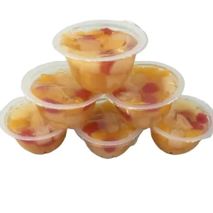 Plastic Fruit Cocktail Cups in Syrup Juice Canned Fruits Manufacturer