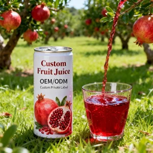 Plum Juice in Aluminum Cans Custom Tailored by Manufacturer
